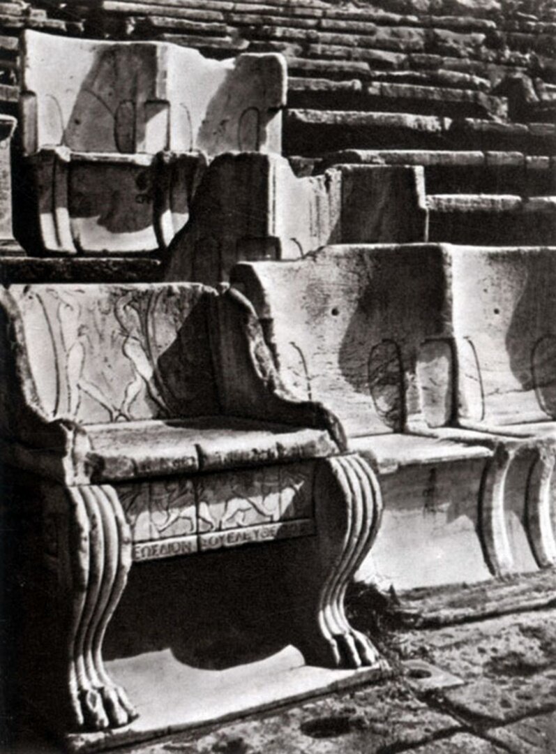 Мебель Древней Греции