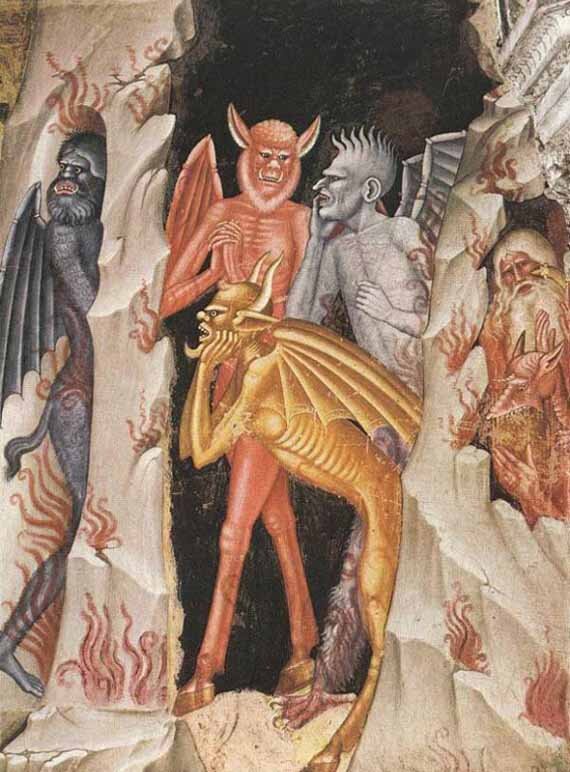 Фра Беато Анджелико, «Страшный суд» (фрагмент). 1431 год. Изображение с сайта enc.vkarp.com