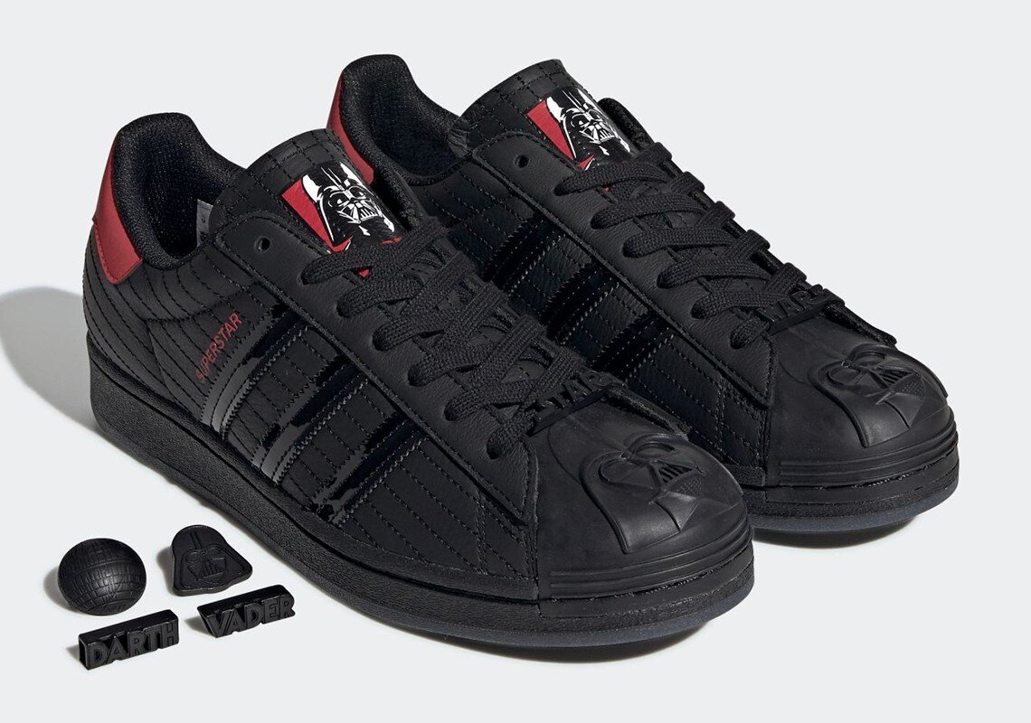 Star Wars x adidas Superstar Darth Vader gorpcore