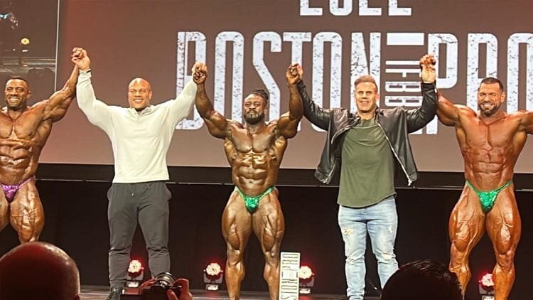 Призеры IFBB Boston Pro 2022