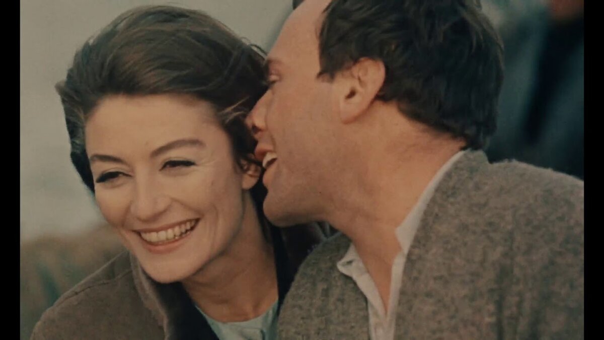 Анук Эме и Жан-Луи Трентиньян в фильме "Мужчина и женщина"