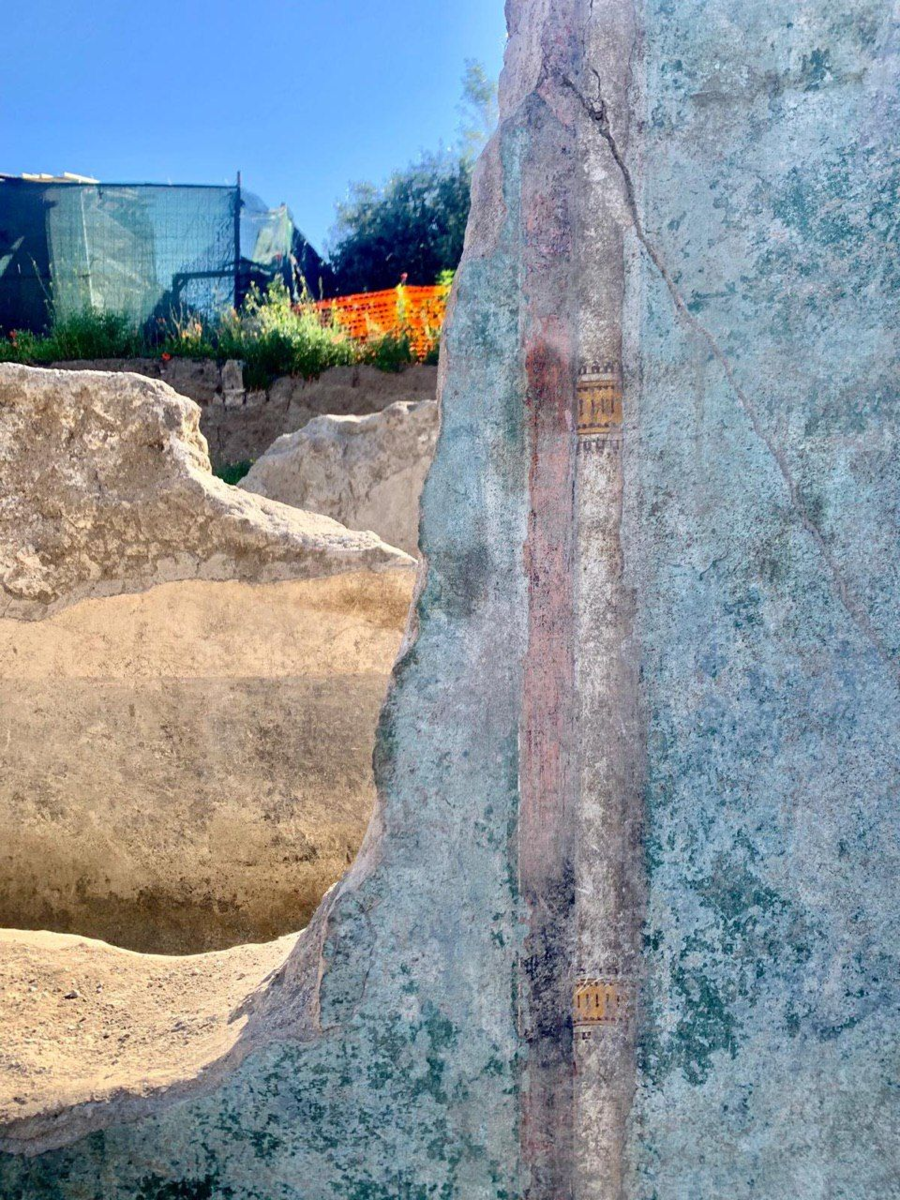 Фрагмент росписи виллы в Чивите Джулиане / Parco Archeologico di Pompei