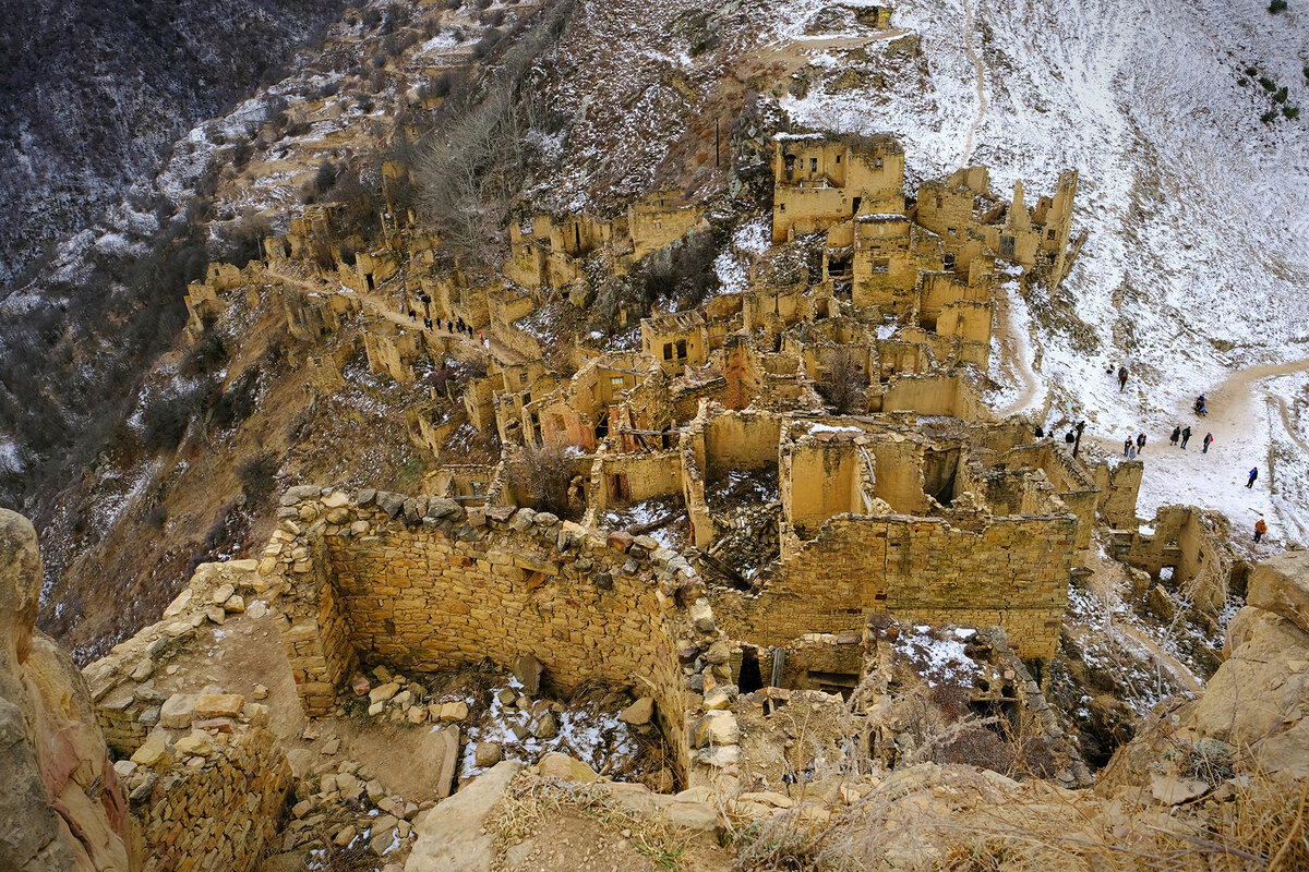 аул Гамсутль, Дагестан 