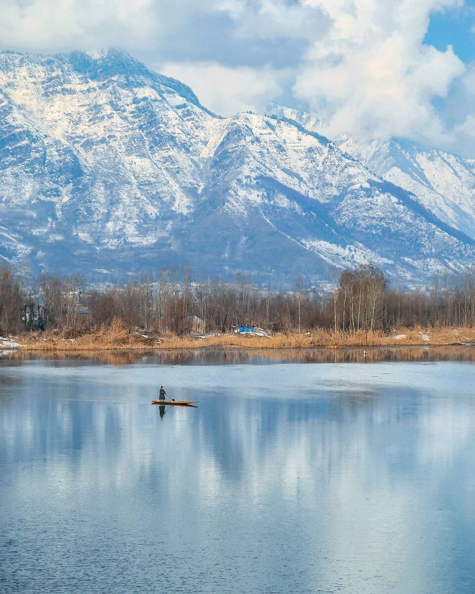 Озеро Дал, Шринагар. Кашмир. Фото Maliq Abid.