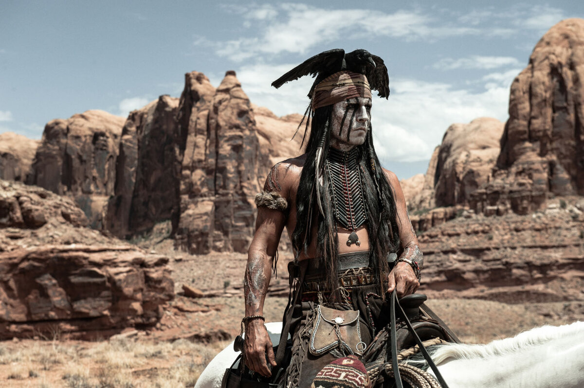 Кадр из фильма «Одинокий рейнджер» (2013)