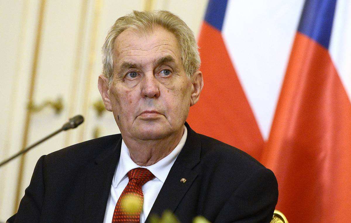 Президент чехии сейчас