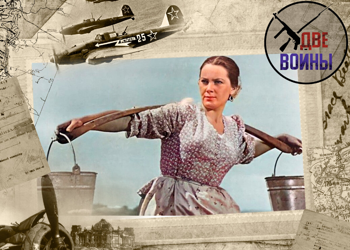 Быстрицкая в фильме «Тихий Дон». Фото в свободном доступе.