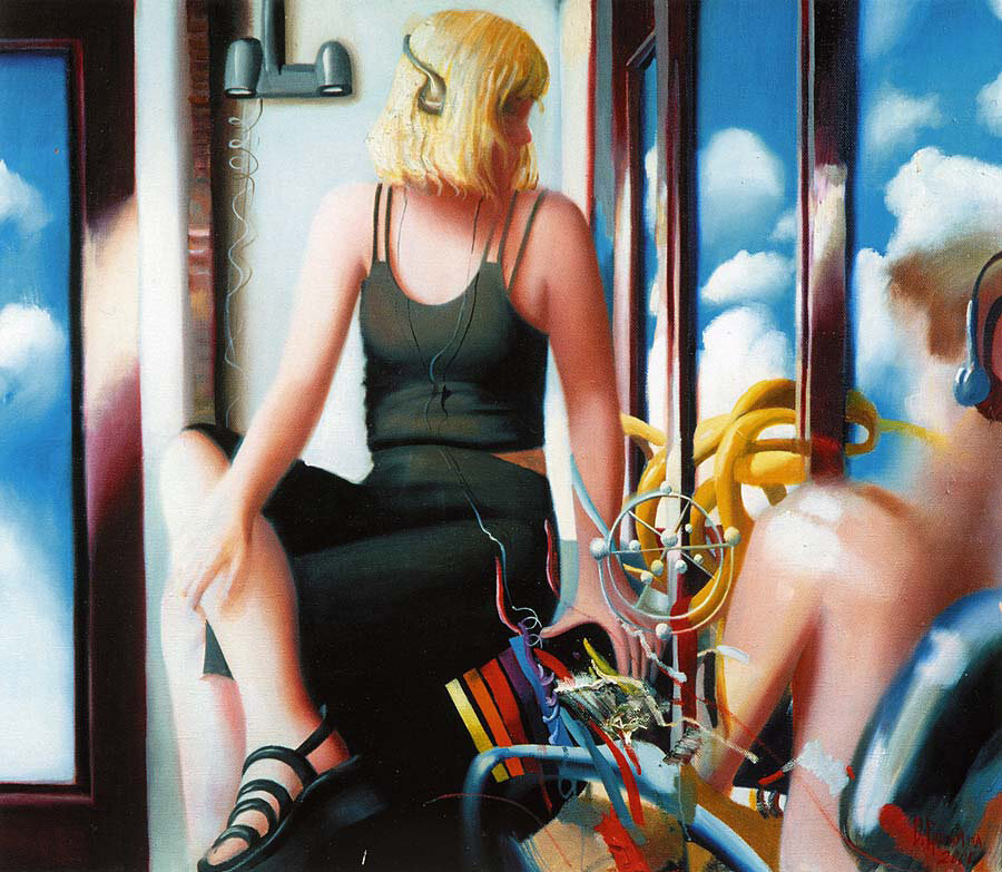 © Ольга Гречина. Музыка. 2000, холст, масло, 95x110 см