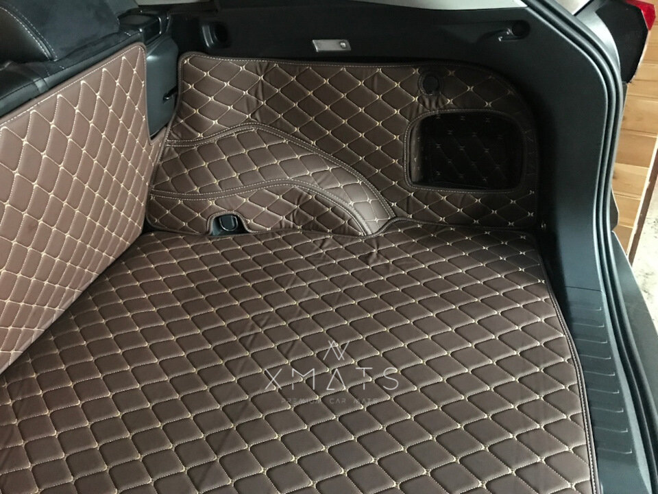 3D коврики из экокожи на Toyota RAV4 XA50
