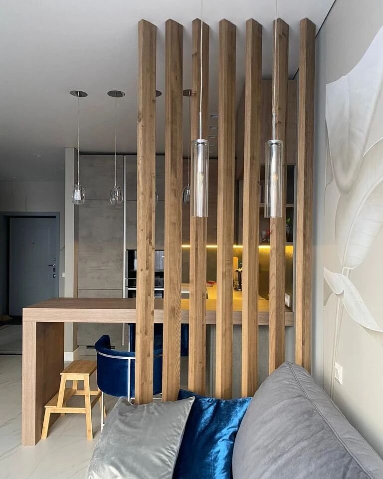 Перегородка из Сосны 40х200мм