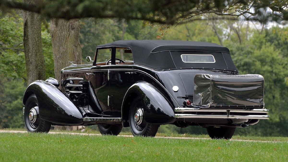 duesenberg model j rollston convertible berline 1936