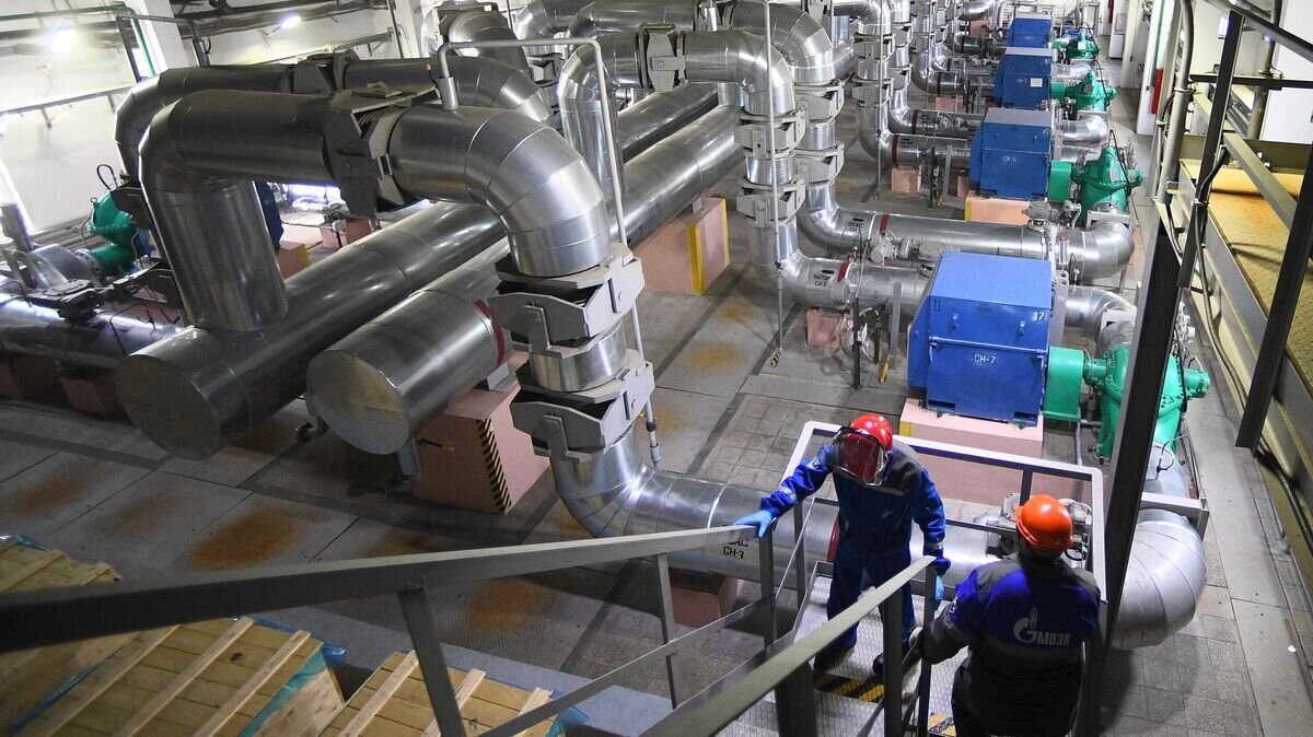    Работа НПС "Ховринская"© РИА Новости / Евгений Одиноков