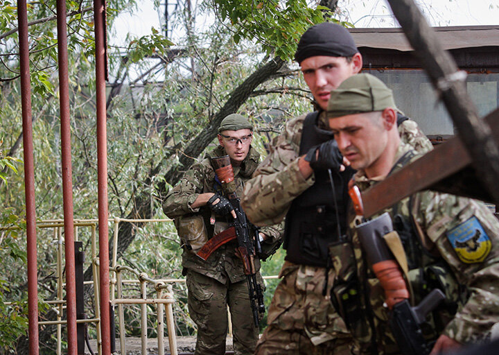 УКРАИНСКИЕ ДИВЕРСАНТЫ ПРОХОДЯТ ТЩАТЕЛЬНУЮ ПОДГОТОВКУ ПОД ПРИСМОТРОМ ЗАПАДНЫХ ИНСТРУКТОРОВ. ФОТО: SERGII KHARCHENKO / GLОBALLООKPRЕSS 