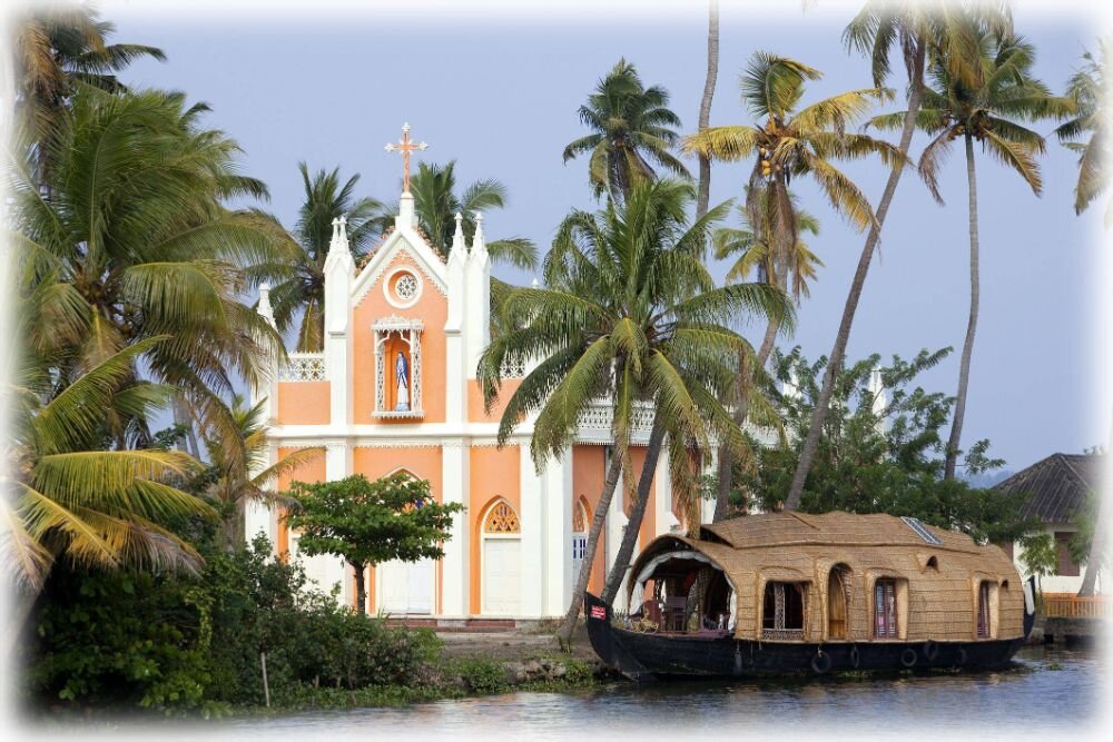 Штат Керала, христианский храм