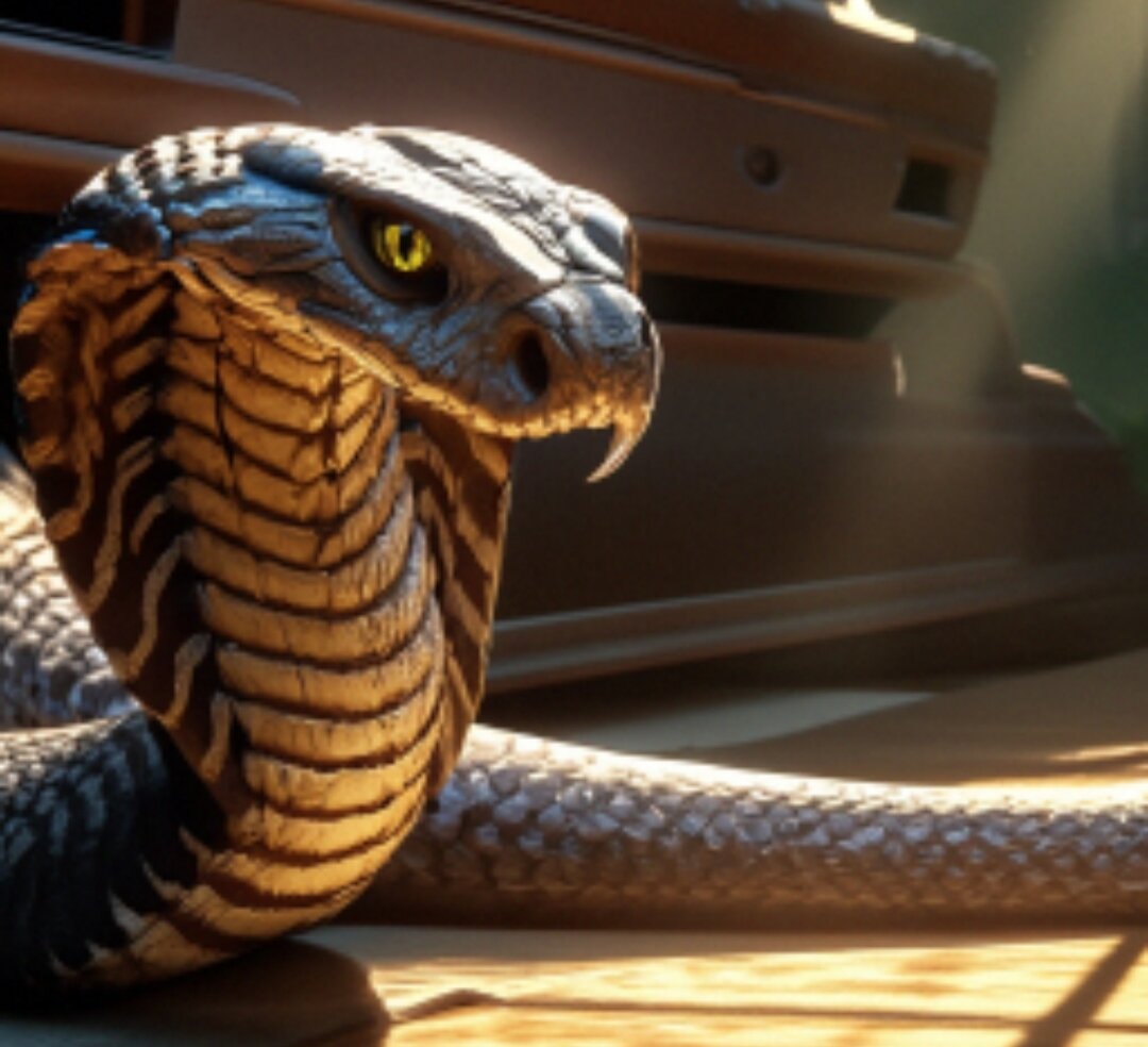 Кобра. Авторский рисунок