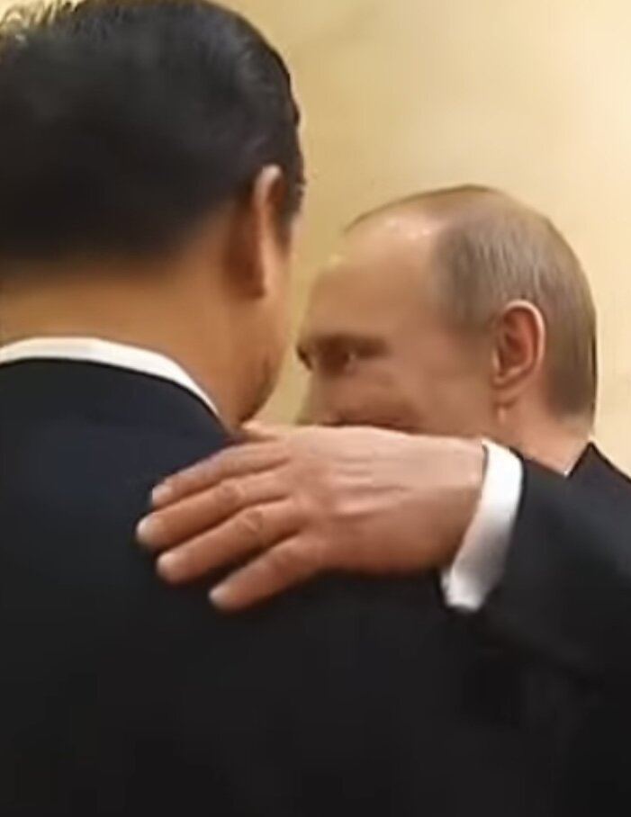Встреча лидеров России и Китая.