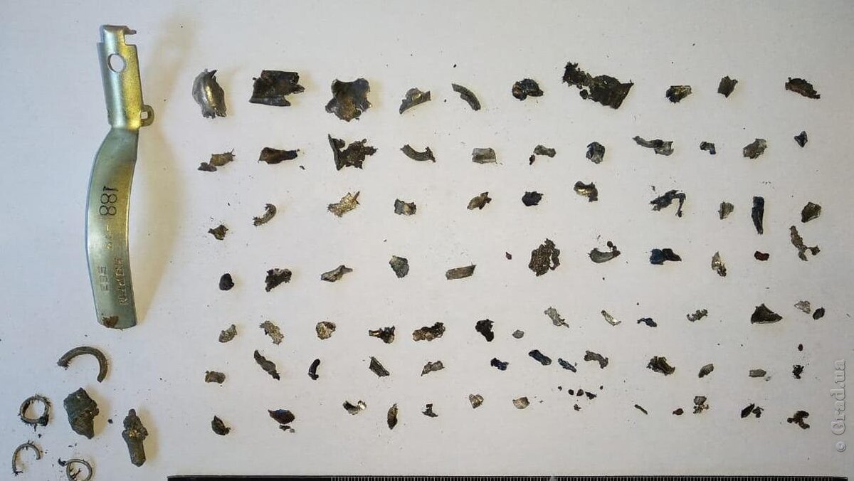 Осколки гранаты