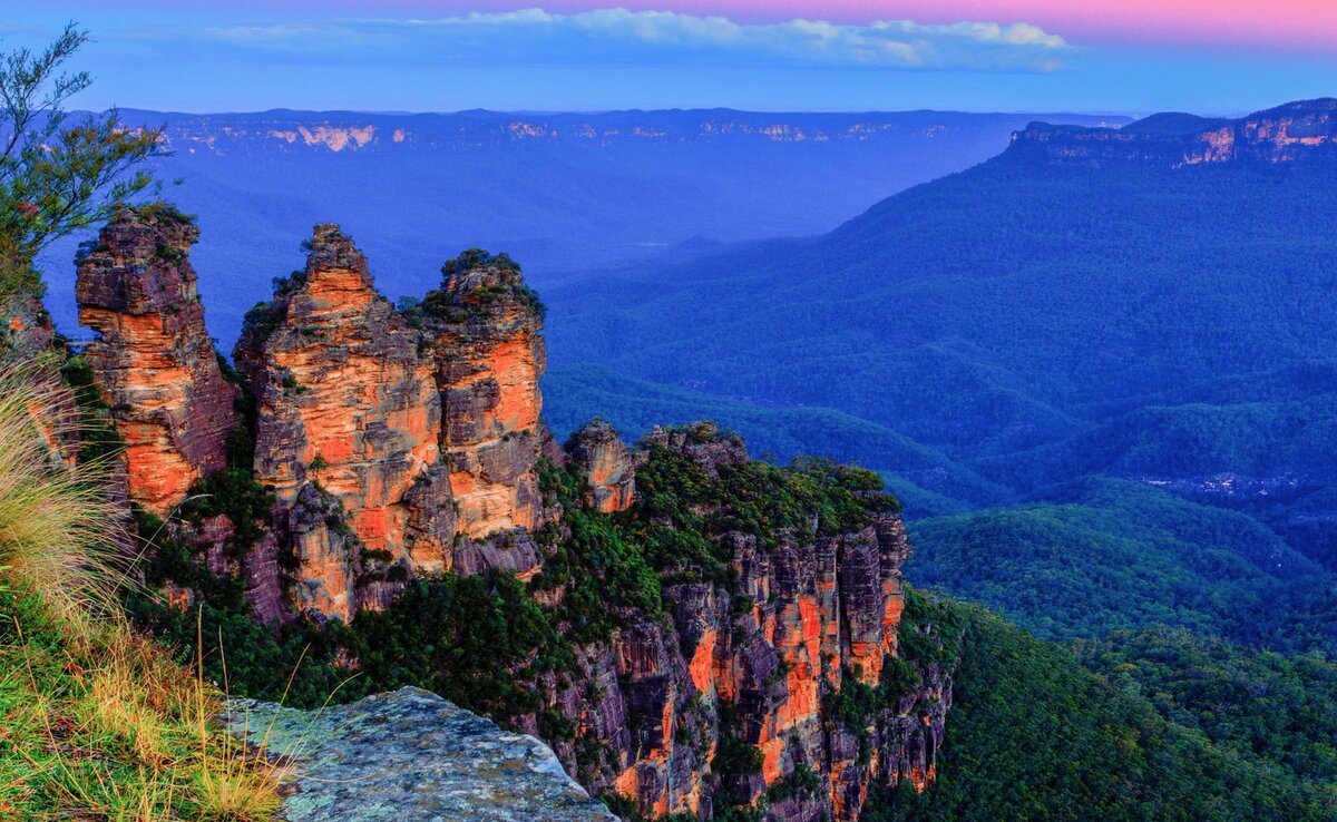 Нац парк голубые горы Австралия