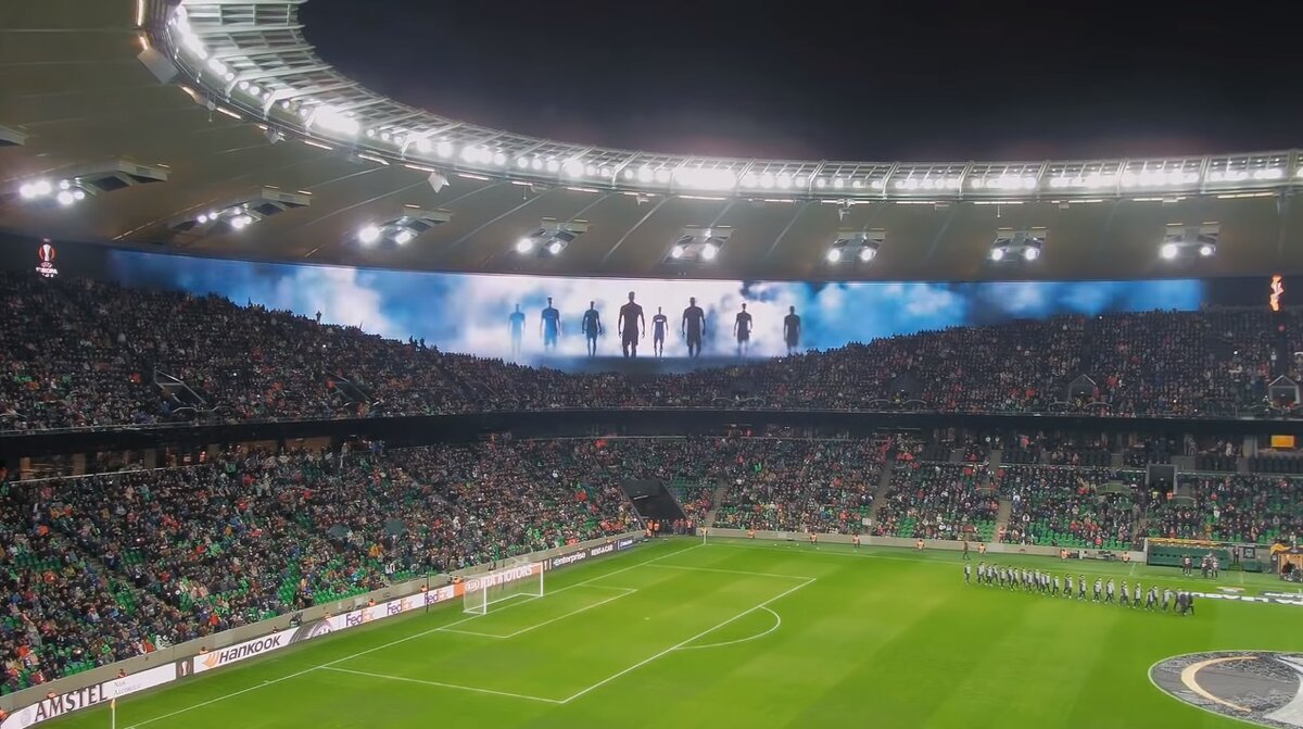 Заставка перед домашними матчами ФК Краснодар