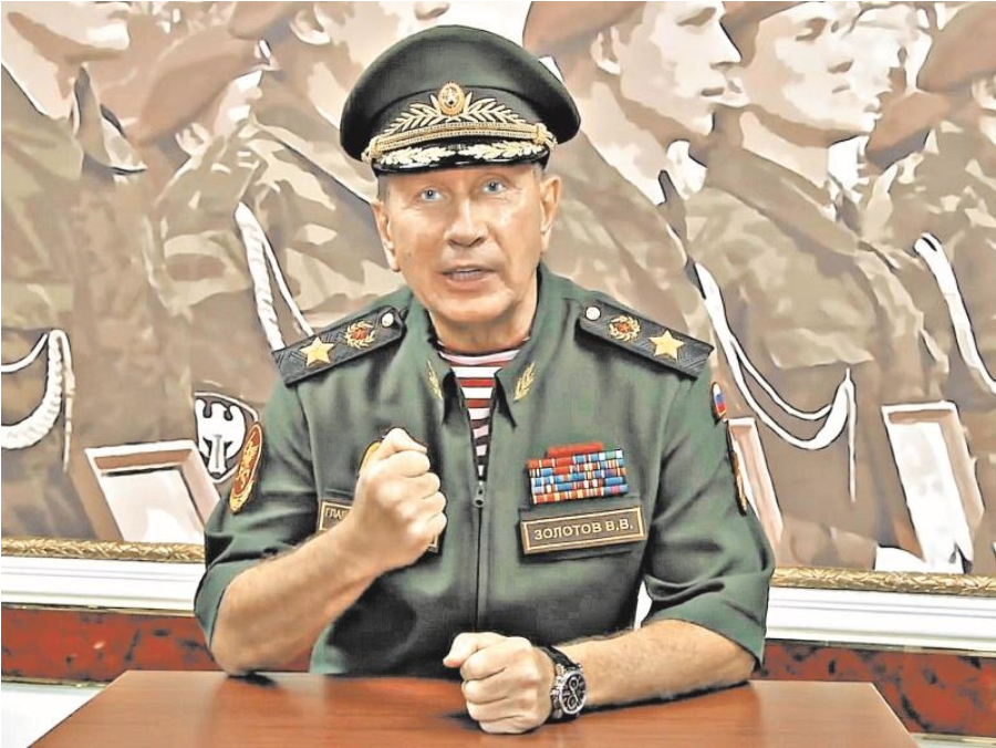 Виктор Золотов - глава Росгвардии. Фото: sobesednik.ru