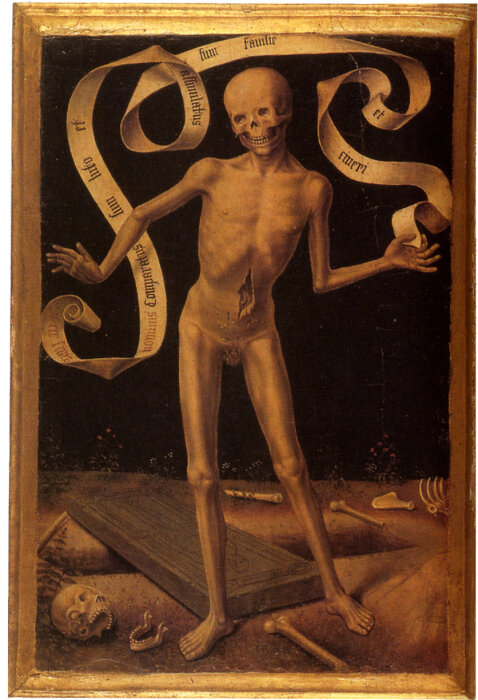 Ганс Мемлинг. Триптих земного тщеславия и божественного спасения ,1485