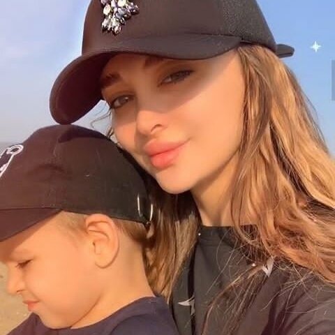 Диана с сыном