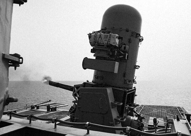 Артиллерийская система Phalanx на борту корабля американских ВМС

U.S. Navy