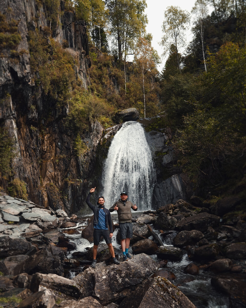 Водопад Куркуре Чулышман