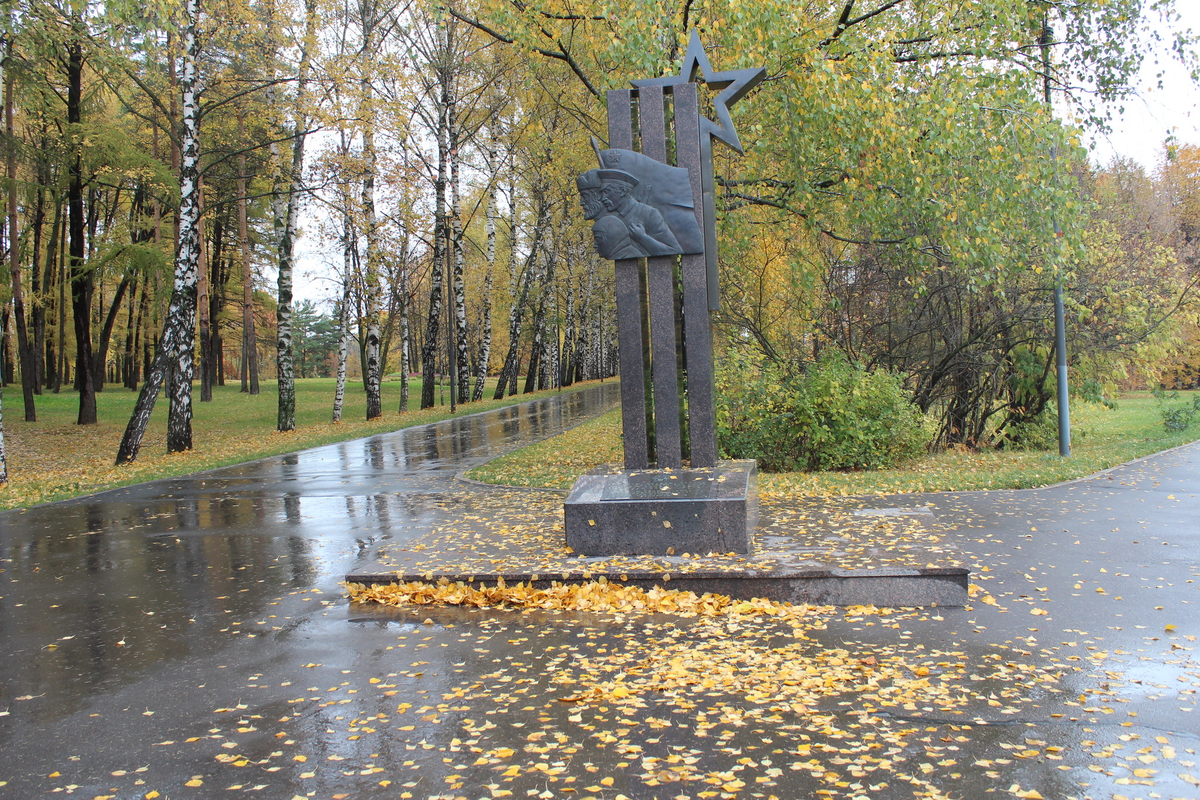 Памятник Партизанам. Общий вид. Автор А. Бочкарев.