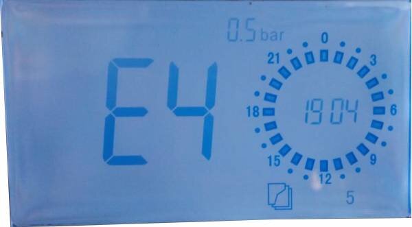 Ошибка е4 котла Electrolux