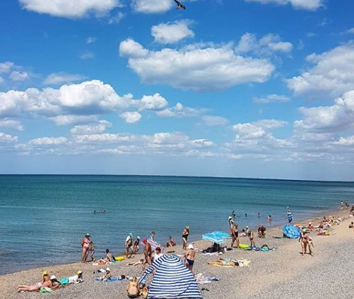 Крым. Пляж / @СЕНЬ, ЧО? БЛОГ