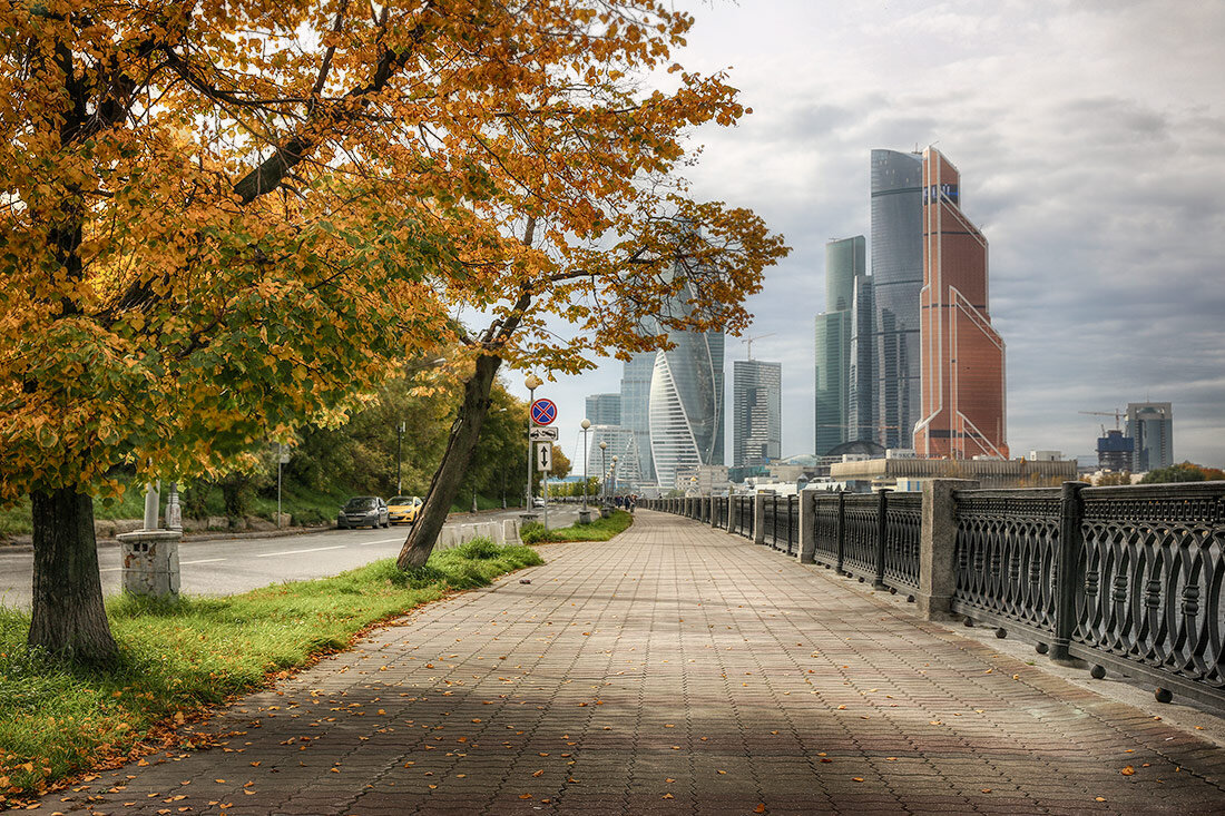 красивые пейзажи в москве для