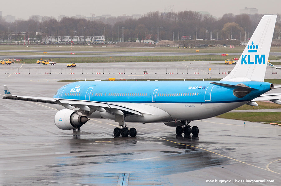 Дождливый денёк в Схипхоле.