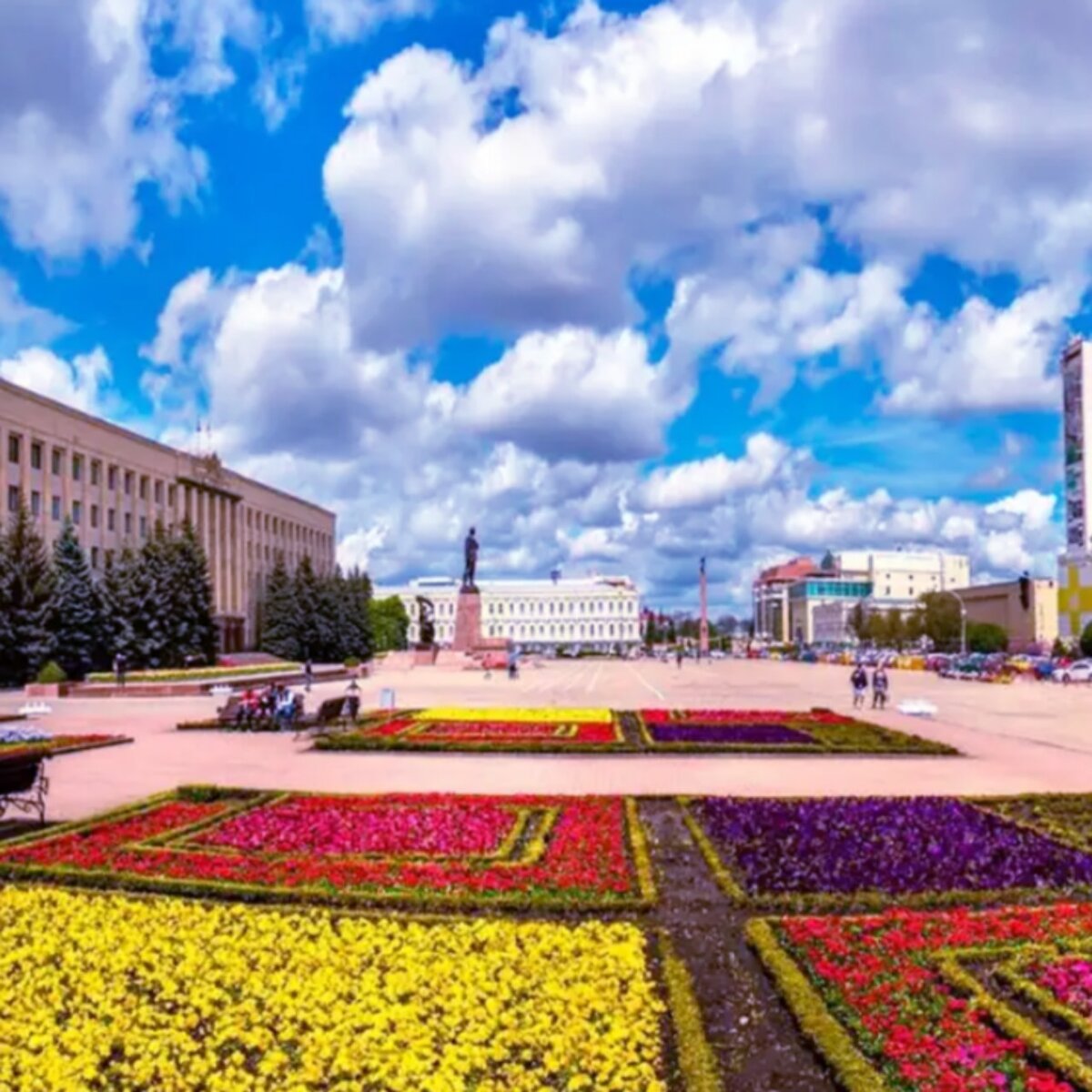 Город Ставрополь летом