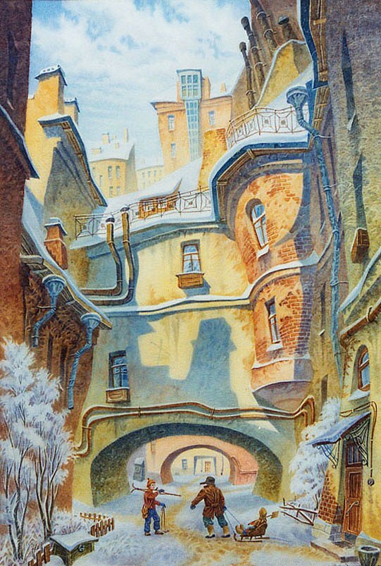 Сказочный петербург картина