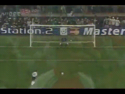 Серия пенальти.3:3. Рубен Бараха.