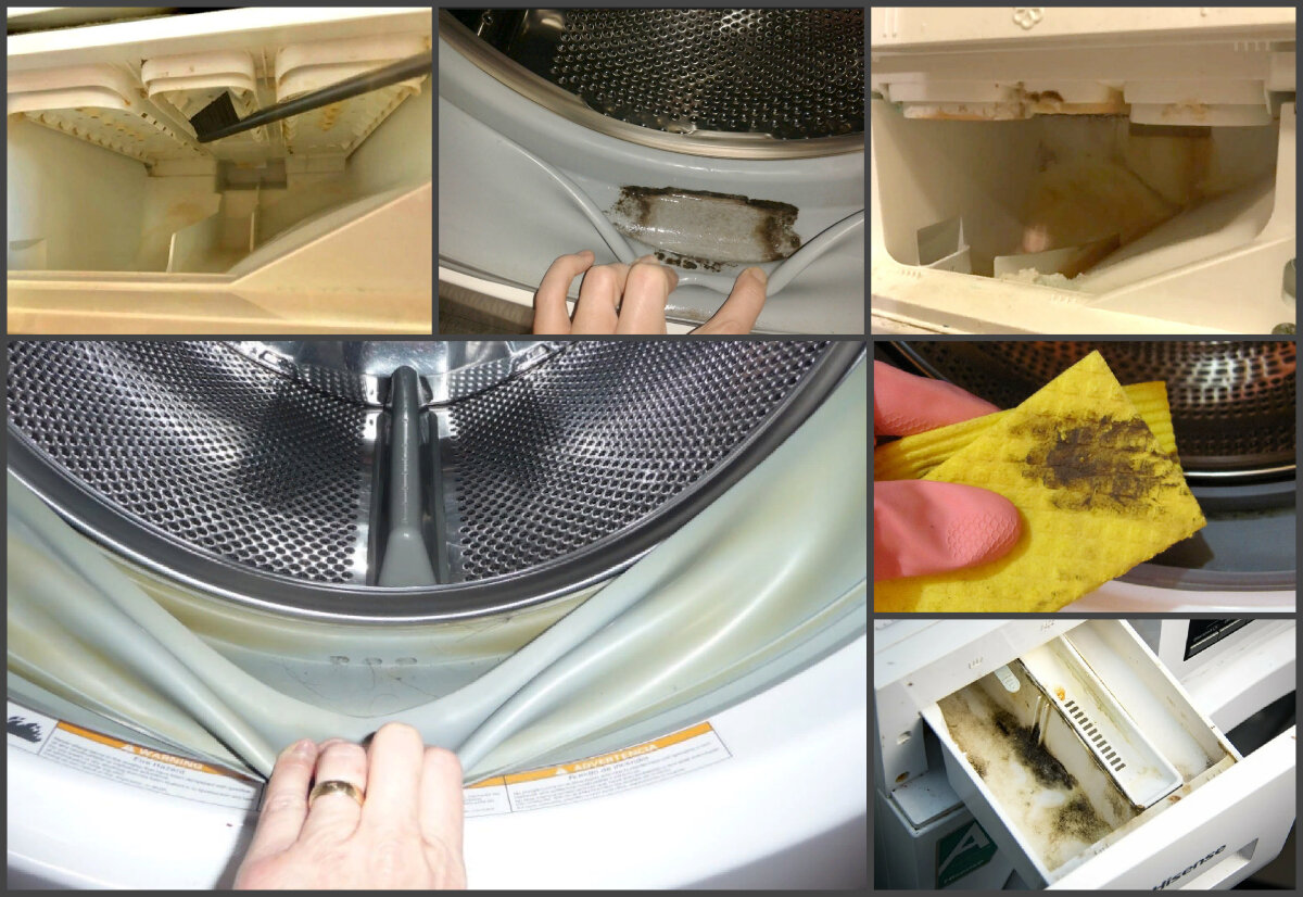 Как напрочь избавиться от неприятного запаха и плесени в Вашей стиральной машинке