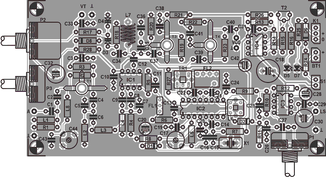 Классическая схема всеволнового радиоприемника | Radio-любитель | Дзен