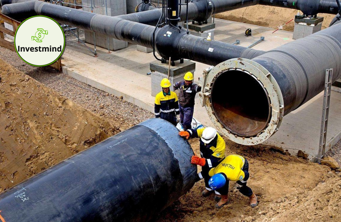 Крупнейший трубопровод по сланцевой добычи нефти в США. Нефть. Америка.