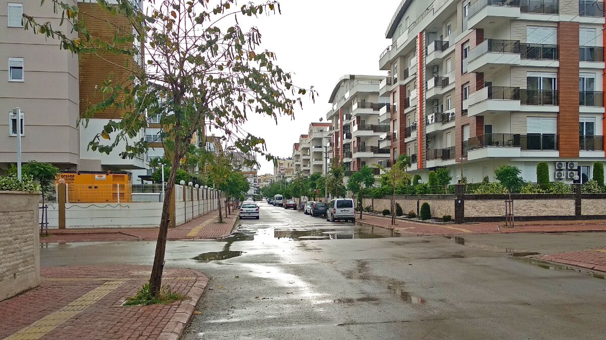 Современный жилой район в Анталье Турция