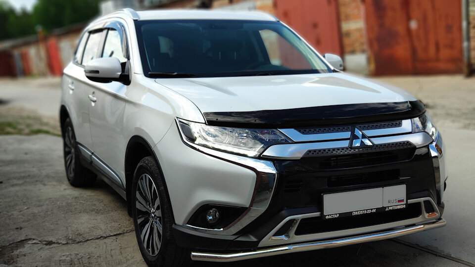 Подопытный Mitsubishi Outlander 3.