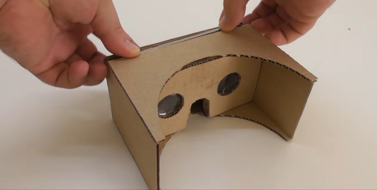 Google Cardboard: картонный шлем виртуальной реальности