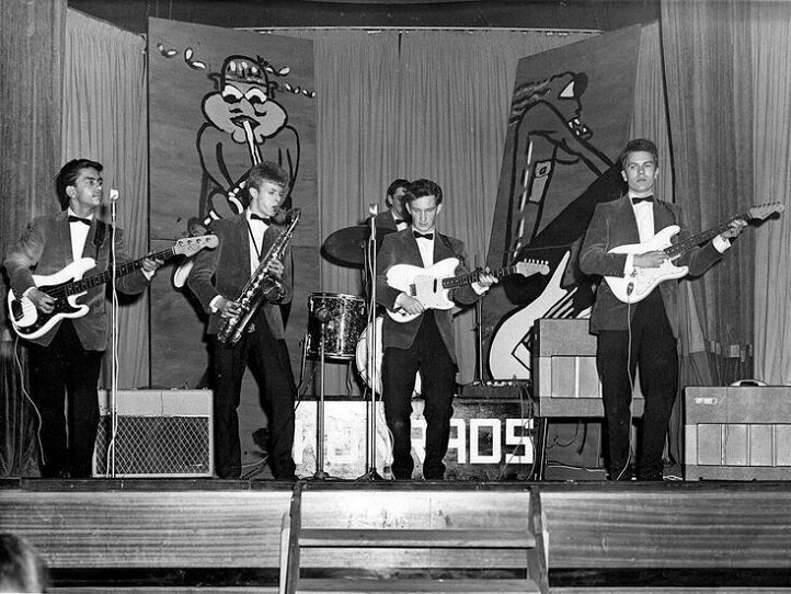 The "Kon-rads" David bowie (1962 год).