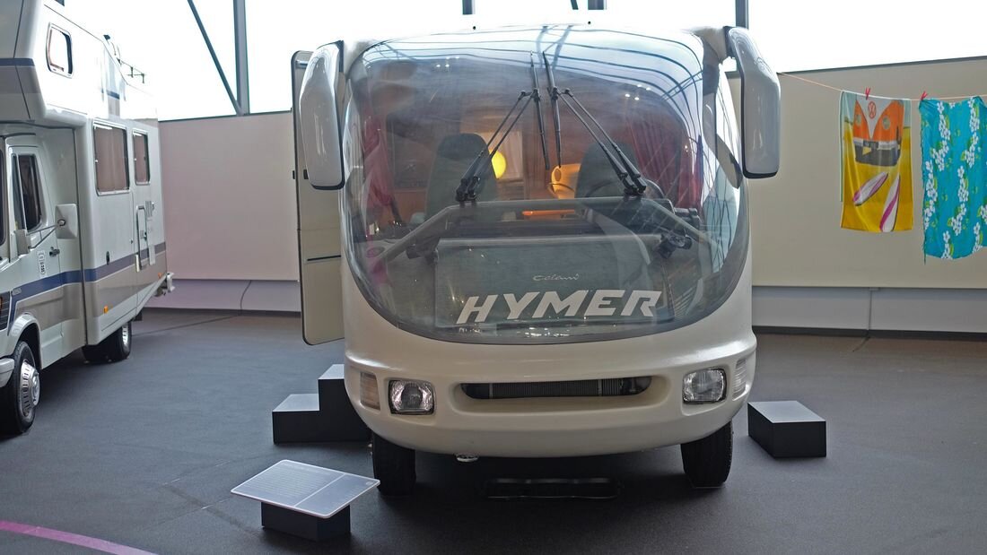 Выставка автодомов в музее Erwin Hymer Museum