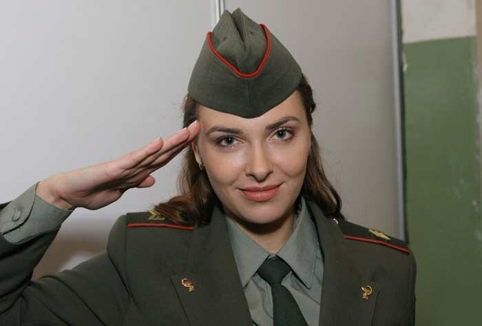 Сержант Ирина Пылеева.