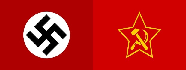 Символы нацистской германии и СССР