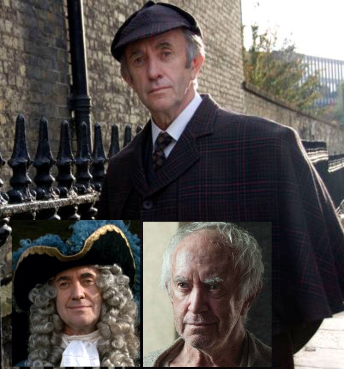 Джонатан Прайс сыграл Шерлока в телевизионном фильме "Шерлок Холмс и чумазые сыщики с Бейкер-стрит" 2007 года, но большинству русских зрителей он известен как губернатор Уэзерби Суонн их "Пиратов карибского моря" и Его Воробейшества из "Игры Престолов"