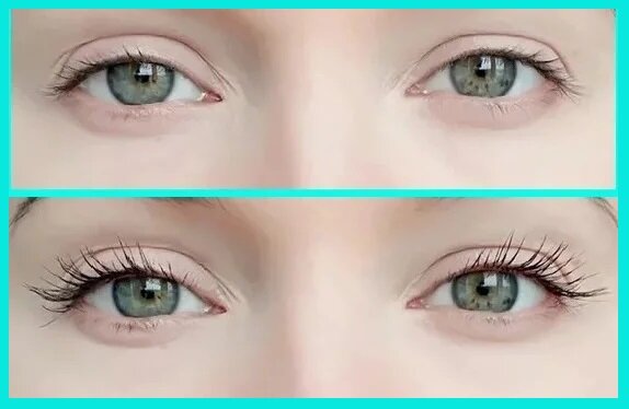 Видно, что особое внимание уделено ресницам на внешних уголках глаз