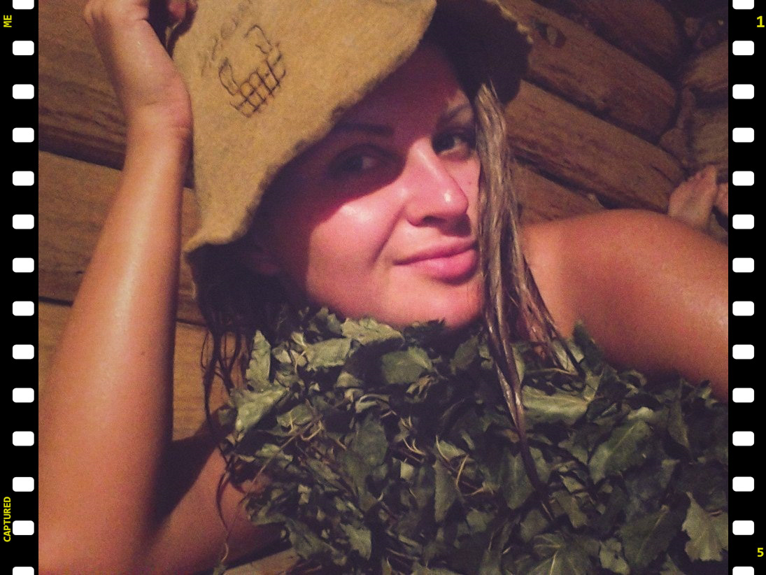 Анна из Севастополя в бане. Фото из соцсетей