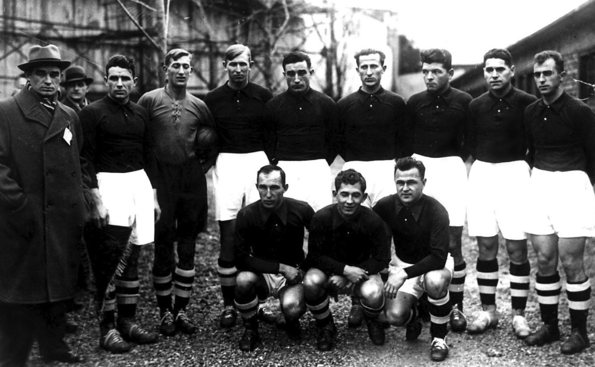 «Спартак» в Париже в 1936 году. Источник: fanat1k.ru